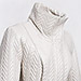 Марли: Женское стеганое белое пальто на молнии, арт. 7169